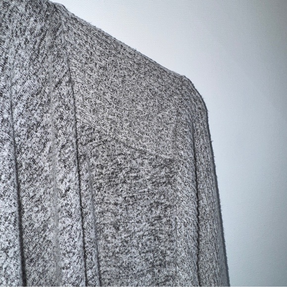 White House Black Market Open Front Cardigan Sweater Heather Gray Size XS - Picture 5 of 9